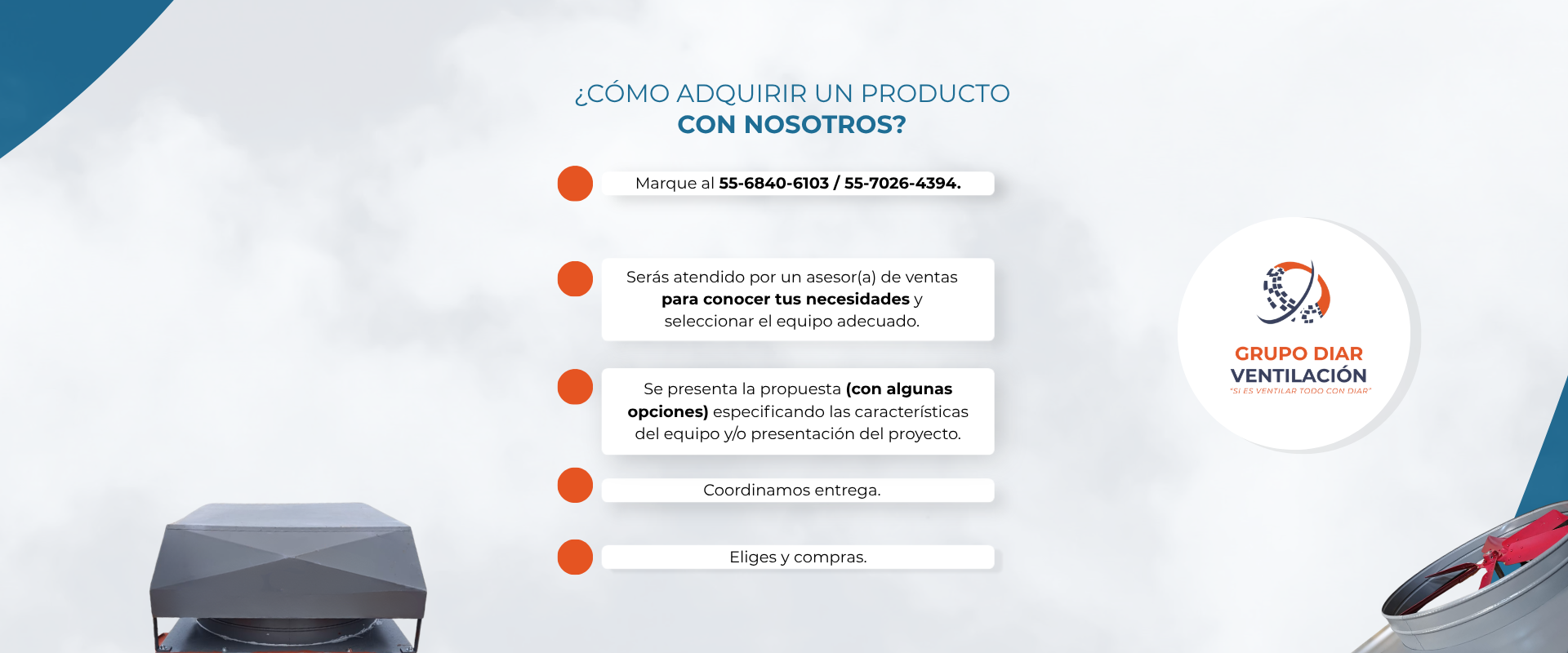 Proyecto de ventilación industrial en México